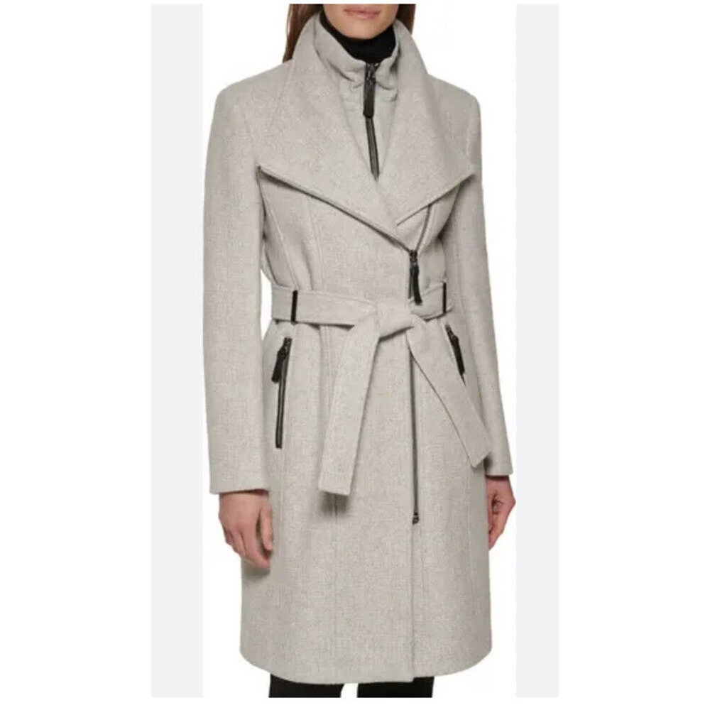 Calvin Klein Wool Blend Bib Coat size PXXS Perfect And Elegant